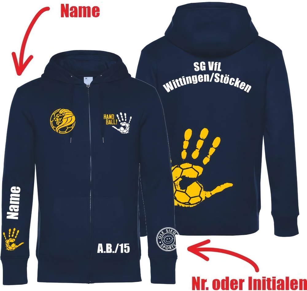 SGVfLWittingenStckenUnisexHandballHoodiejacke24642Navy-XXL