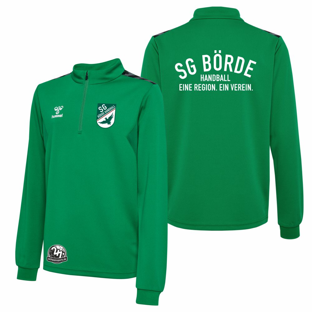 SGBrdeHummelhmlAuthenticPLHalfZipSweatUnisex219973JellyBean-3XL