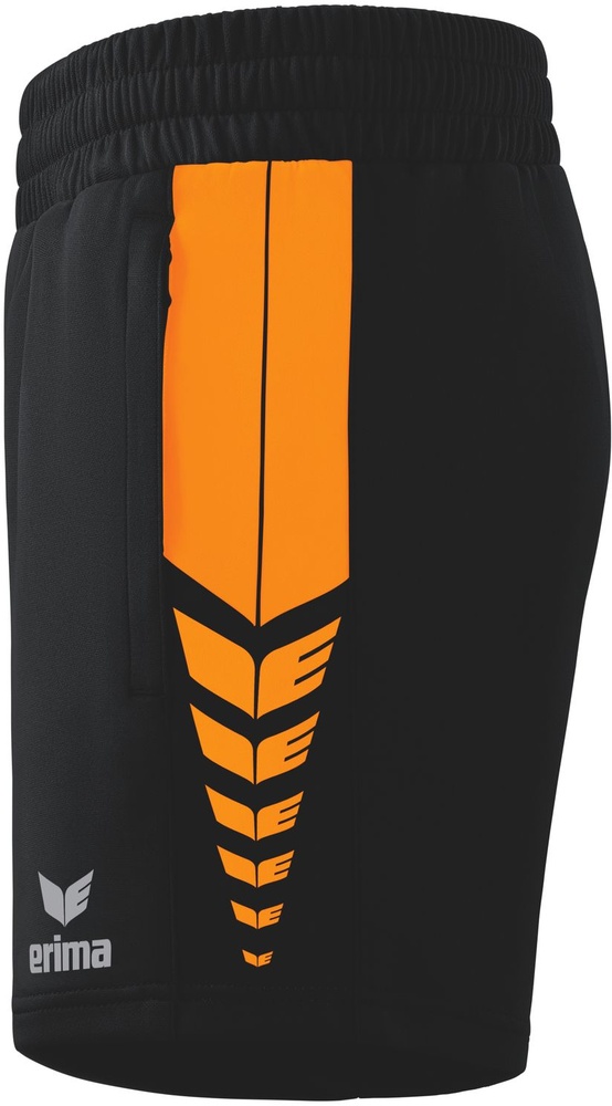ErimaDamenSportshortsSixWingsWorkerShorts22-0015SchwarzNewOrange-34XXS