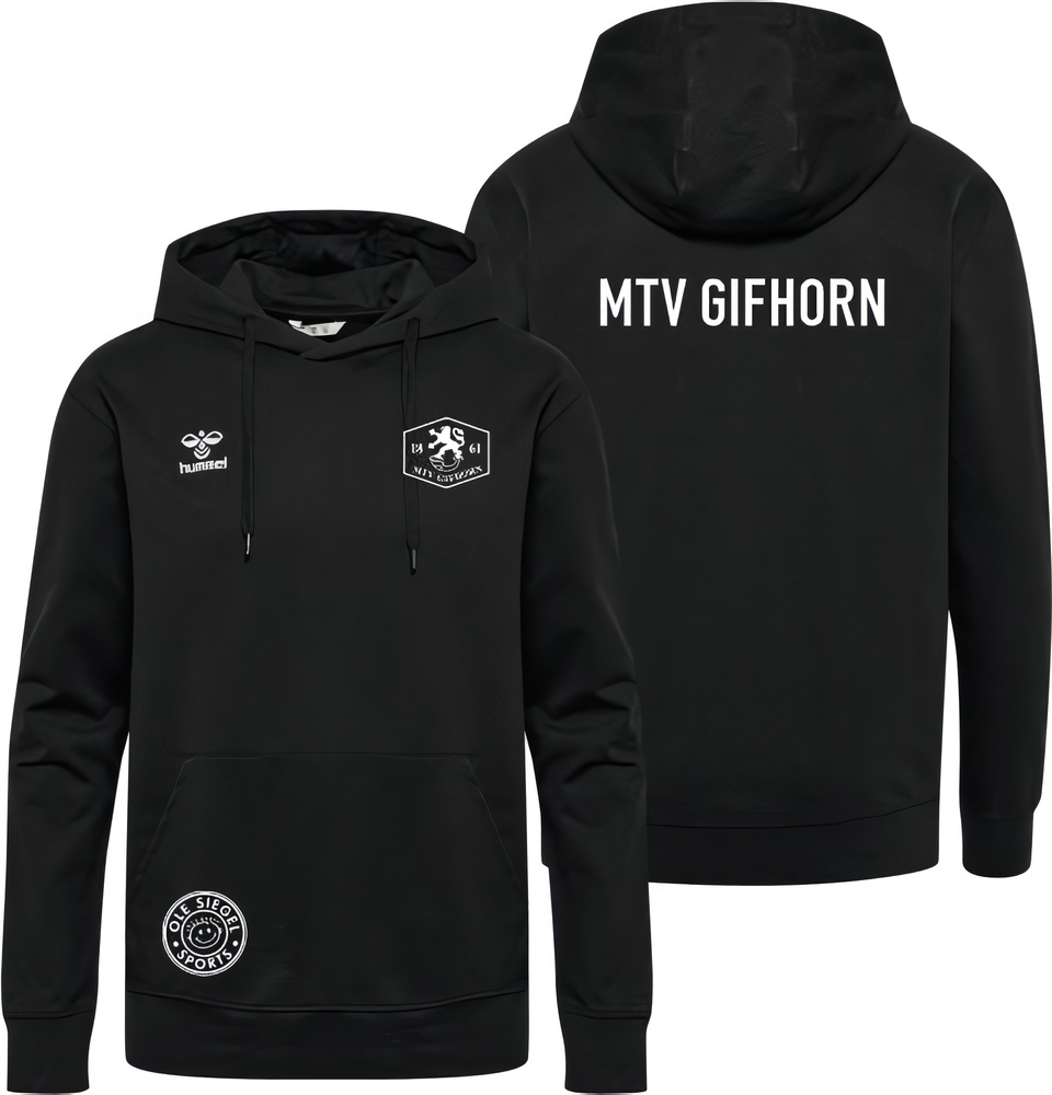 MTVGifhornHummelhmlGO20CottonHoodieUnisex224833Black-XXL