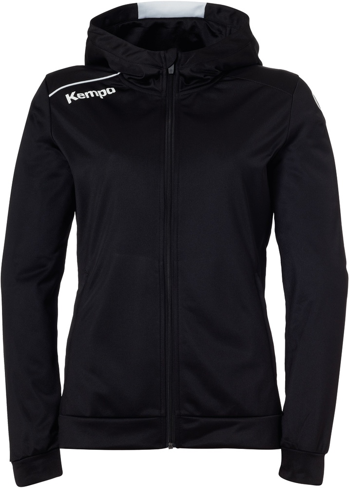 KempaDamenTrainingsjackePlayerKapuzenjackeWomen2003627SchwarzWei-XS