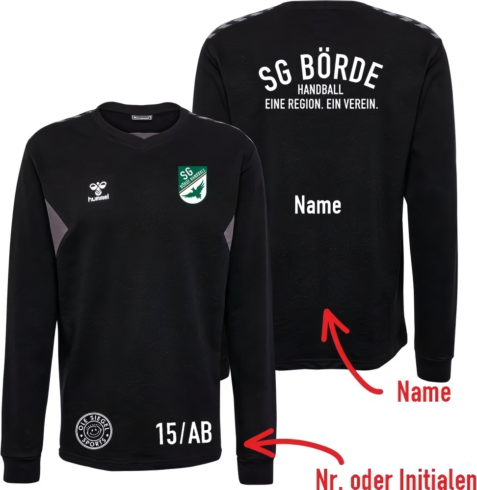 SGBrdeHummelhmlAuthenticCottonTrainingSweatUnisex220010