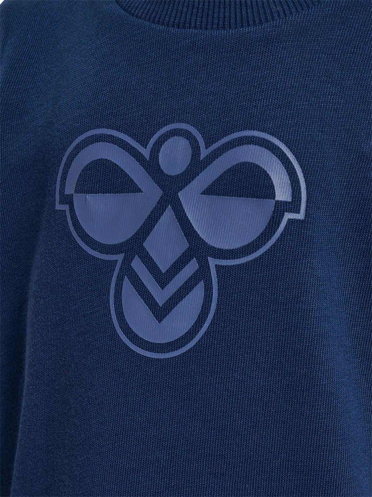 HummelKinderTrainingsanzugMiniJerseyCrewsuitBee230313DressBlues-98-ca3Jahre