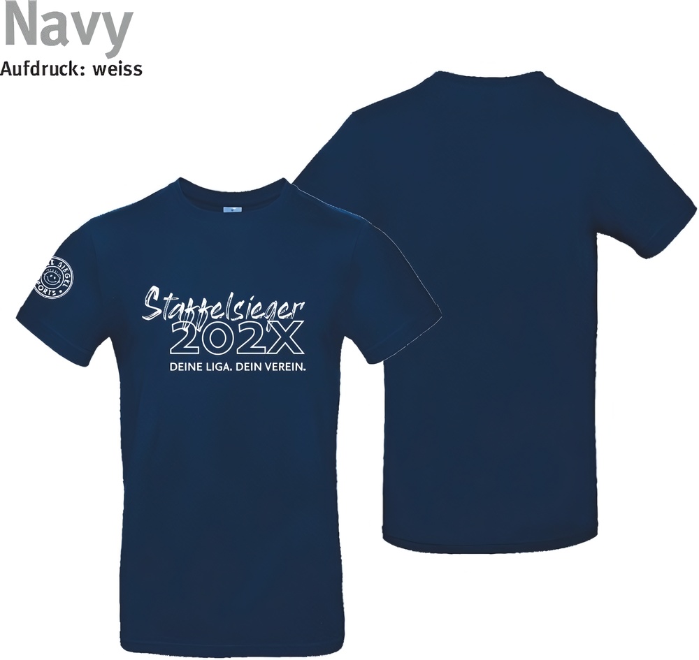 247CollectionT-ShirtStaffelsiegershirtBrushTU03TNavy-XS