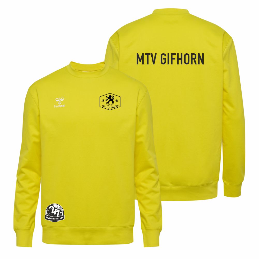 MTVGifhornKinderHummelhmlGO20CottonSweatshirtKids224836BlazingYellow-152-ca12Jahre