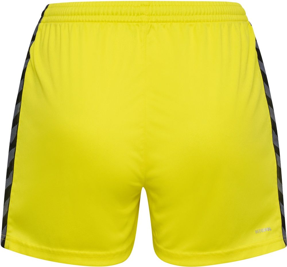 HummelDamenShortsHmlauthenticPlShortsWomanBlazingYellow-XXL