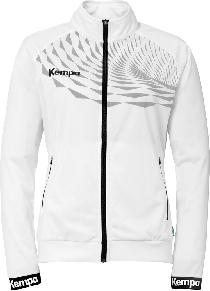 KempaDamenTrainingsjackeWave26PolyJacketWomen2003659WeiGrau-XS