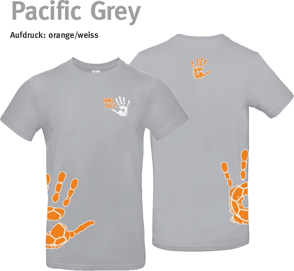 HandballCollectionT-ShirtTU03TPacificGrey-XS