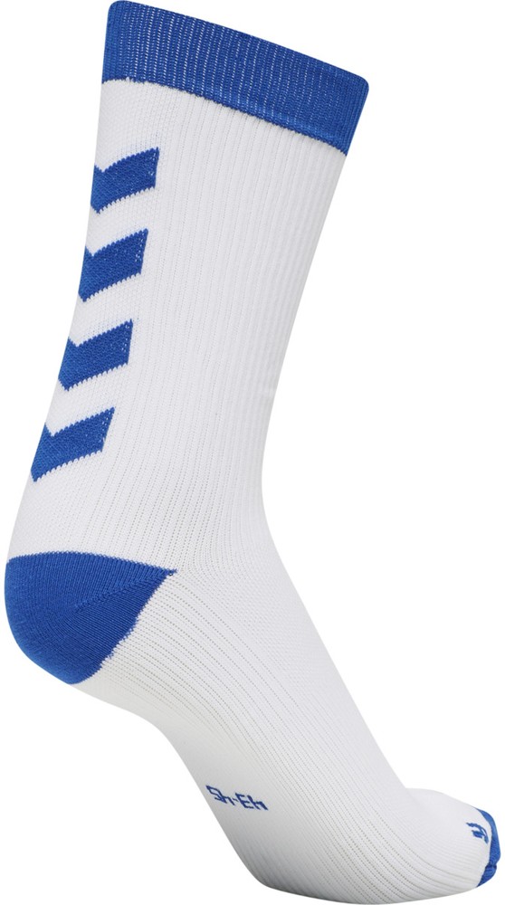 Hummel2-PackSockenElementIndoorSportSock2PackWhiteTrueBlue-27-30