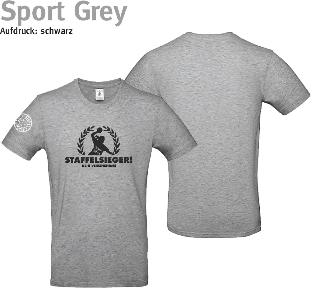 247CollectionT-ShirtStaffelsiegershirtKranzHandballLadyTU03TSportGreyHeather-XS