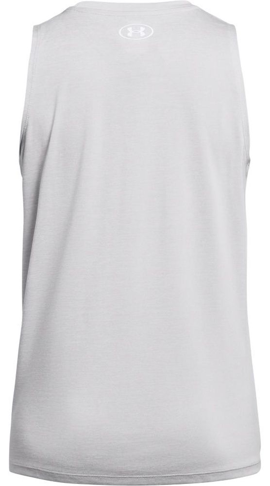 UnderArmourDamenT-ShirtTechTankTwistHaloGray014-LUSLG