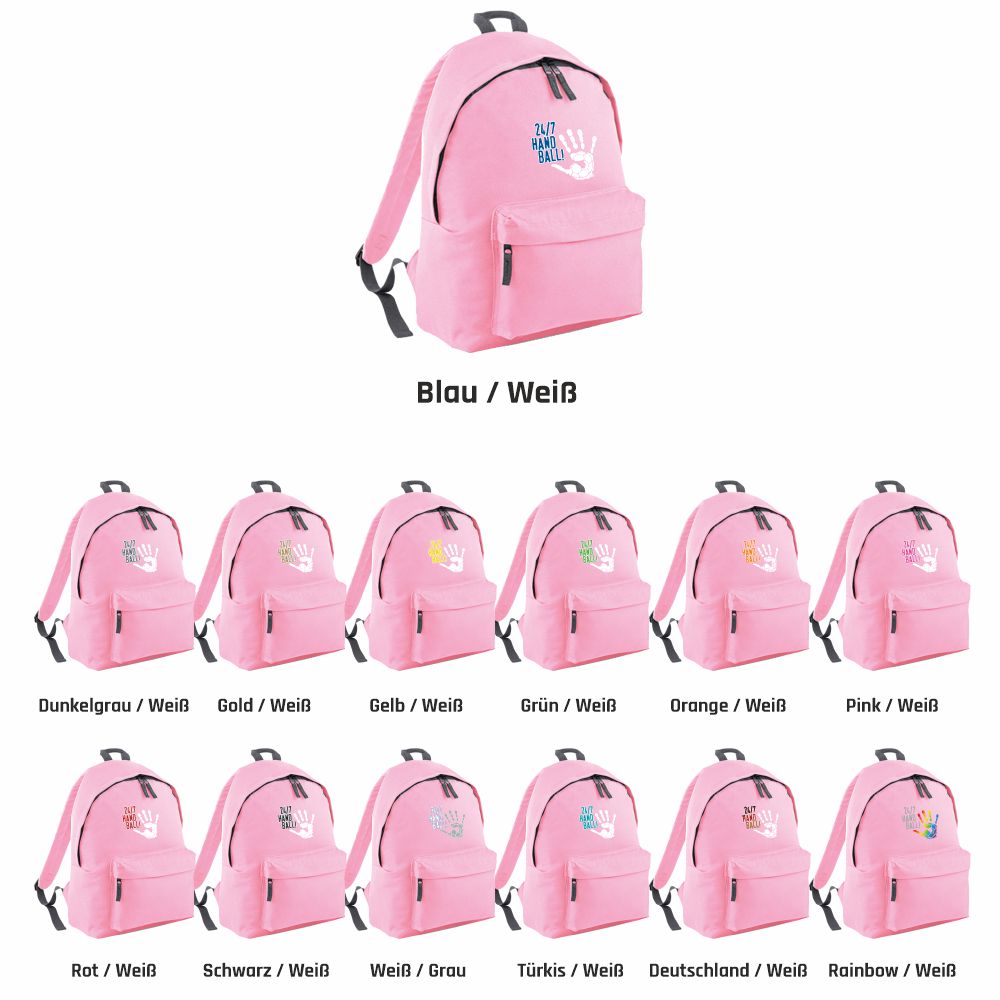 HandballCollectionRucksackBG12531x4221cmClassicPink-GraphiteGrey