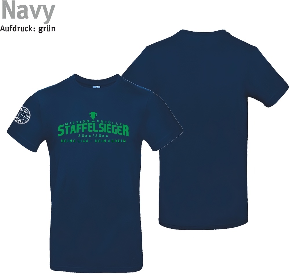 247CollectionT-ShirtStaffelsiegershirtMissionTU03TNavy-XS