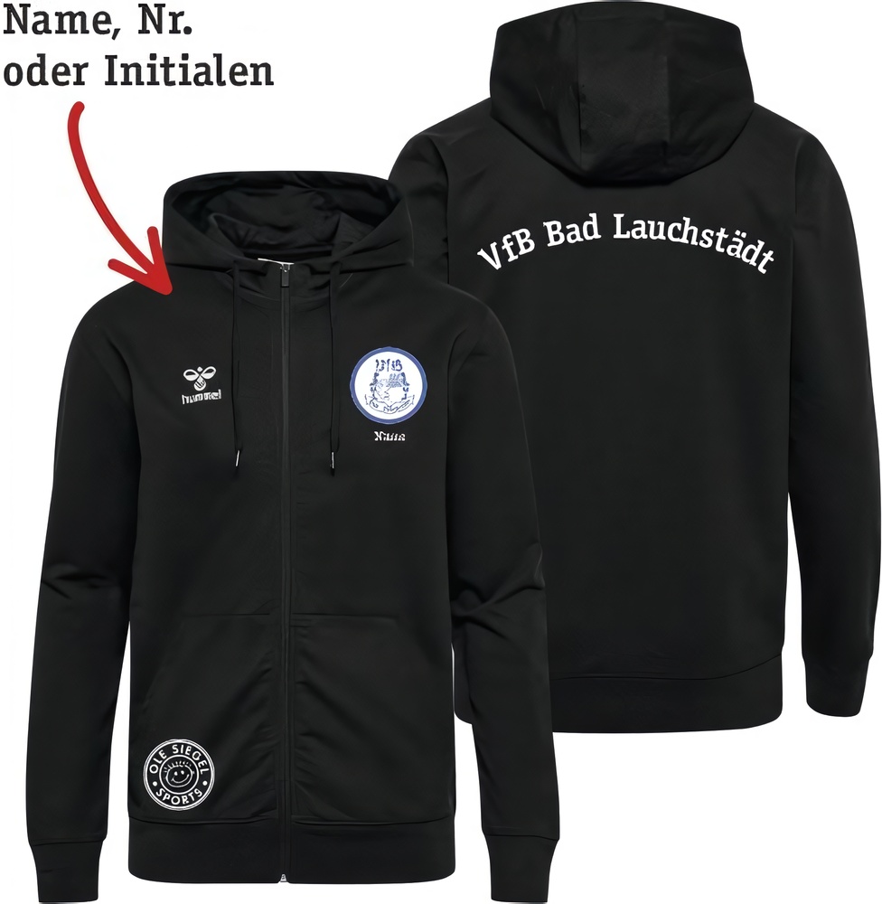 VfBBadLauchstdtDamenHummelhmlGO20CottonZipHoodieLady224839