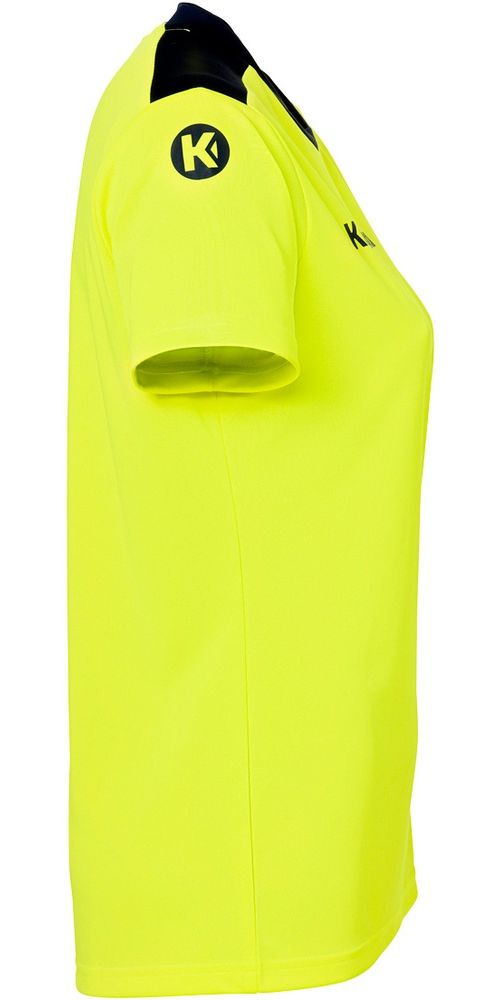 KempaDamenSportshirtEmotion27ShirtDamen2005124FluoGelbMarine-XS