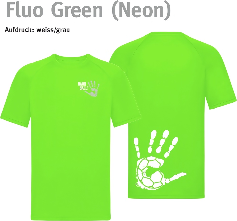 HandballCollectionFunktionsshirtS287XFluorescentGreen-XXS