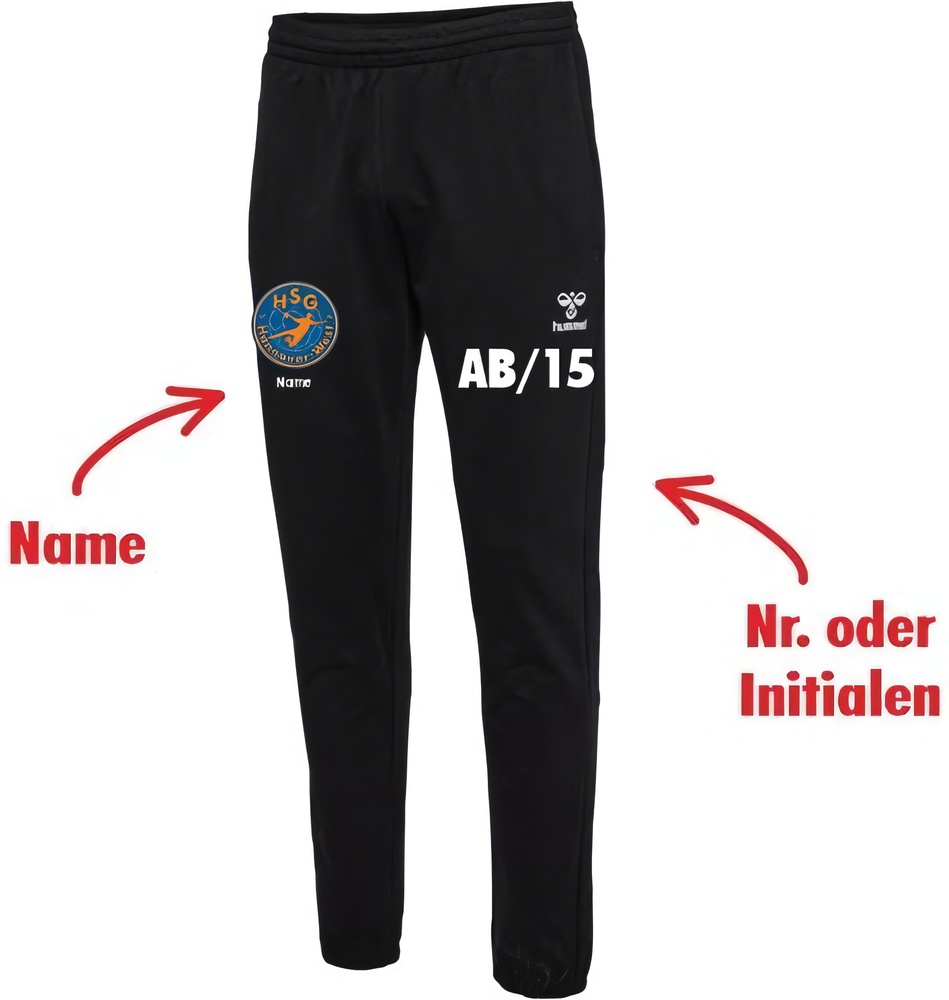 HSGHannover-WestDamenHummelhmlGO20CottonSweatpantsLadymitVereinslogo224850L