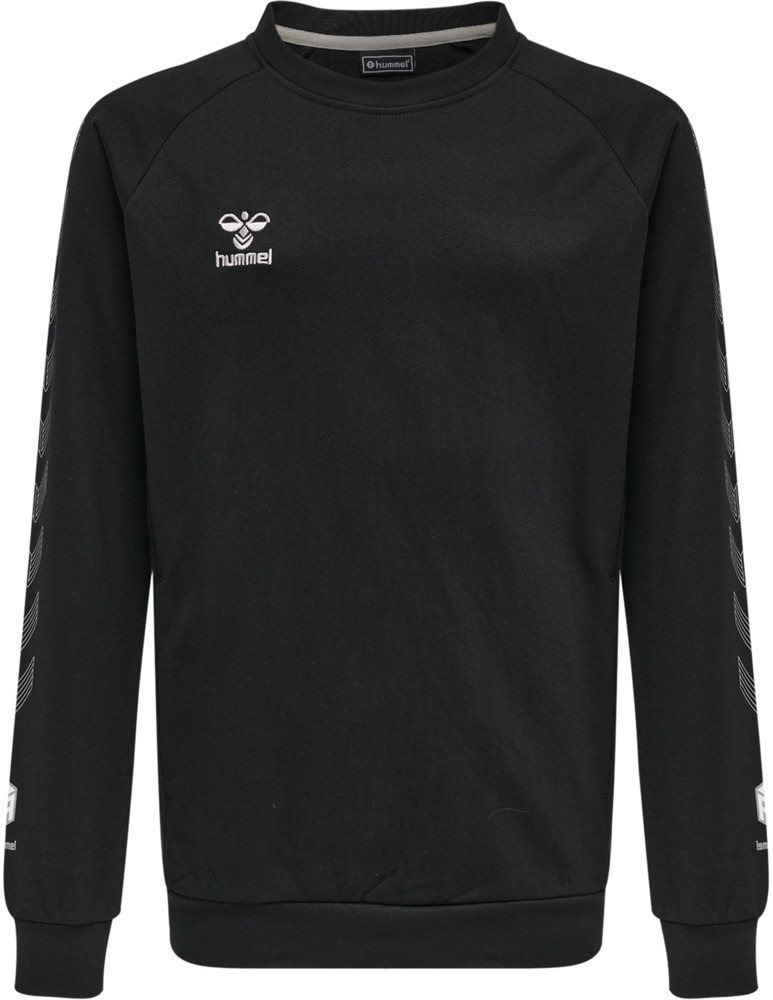 HummelKinderSweatshirtsHmlmoveGridCottonSweatshirtKidsBlack-128