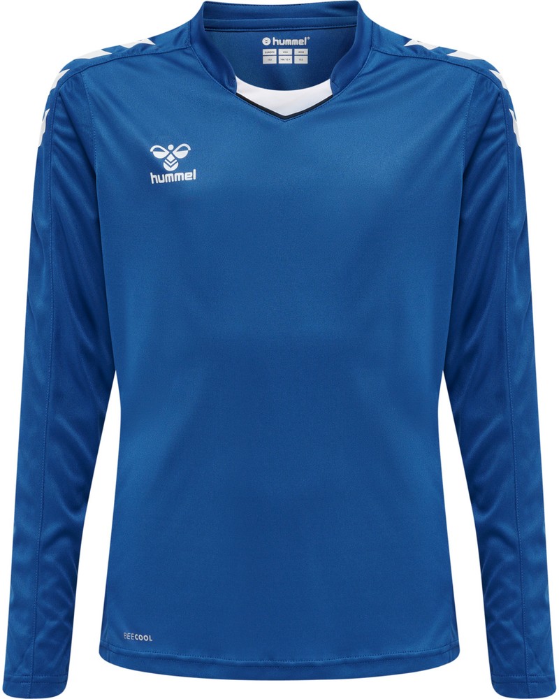 HummelKinderTrikotLangarmHmlcoreXkPolyJerseyLSKidsTrueBlue-116