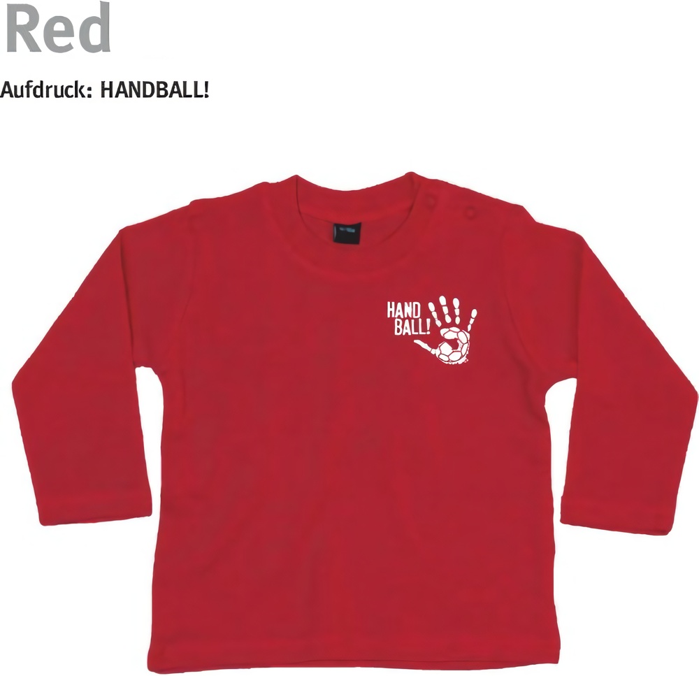 HandballCollectionBabyKinderLongsleeveBZ11Red-18-24Monate