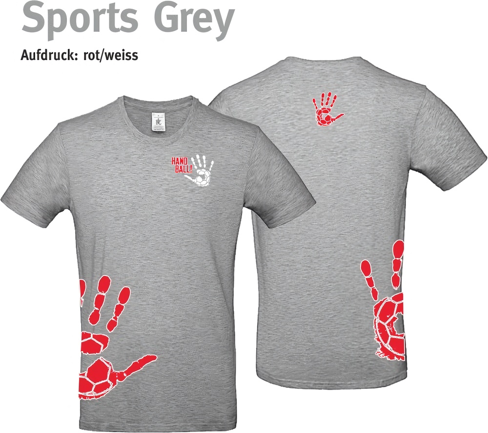 HandballCollectionT-ShirtTU03TSportGreyHeather-XS