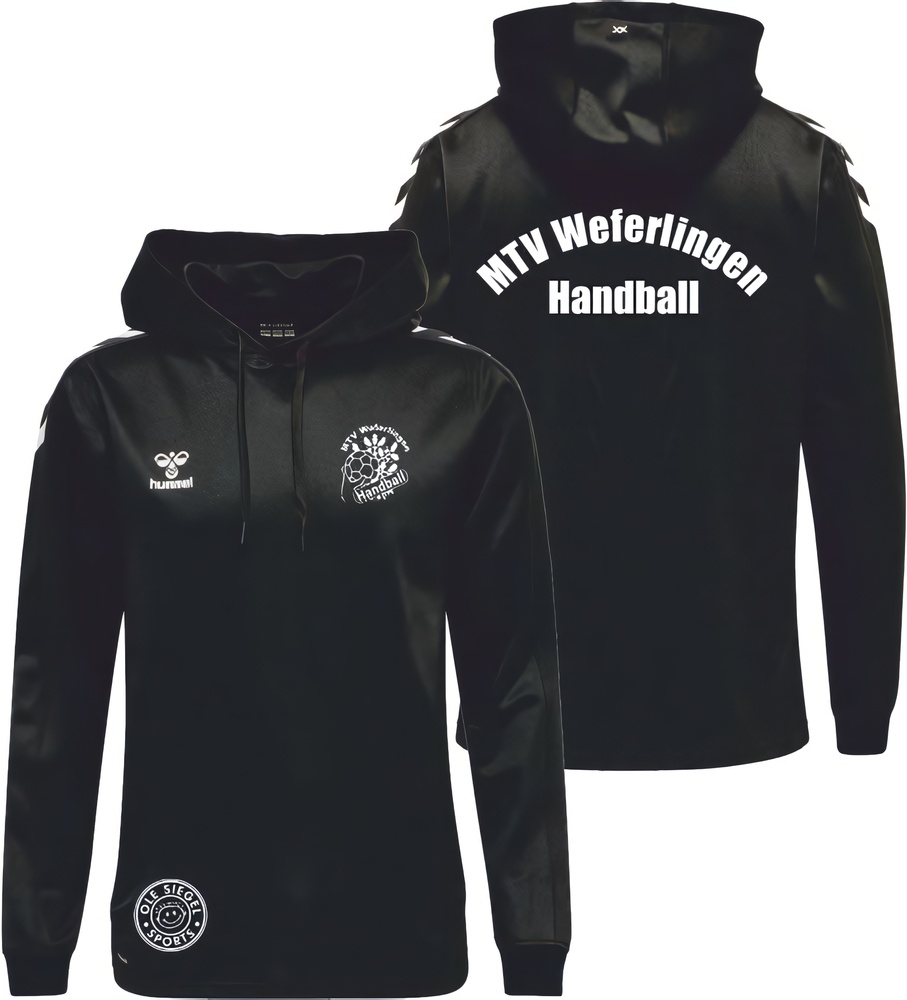 MTVWeferlingenKinderHummelhmlCore20PolySweatHoodieKids230857Black-116-ca6Jahre