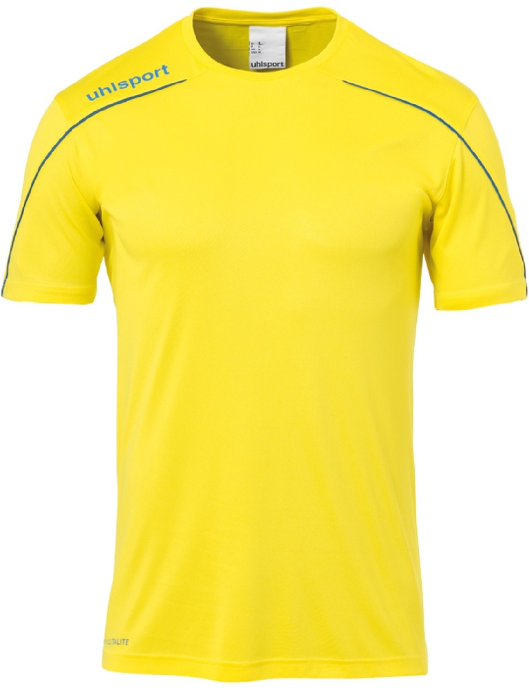 UhlsportKinderStream22TrikotKurzarm1003477LimonengelbAzurblau-116