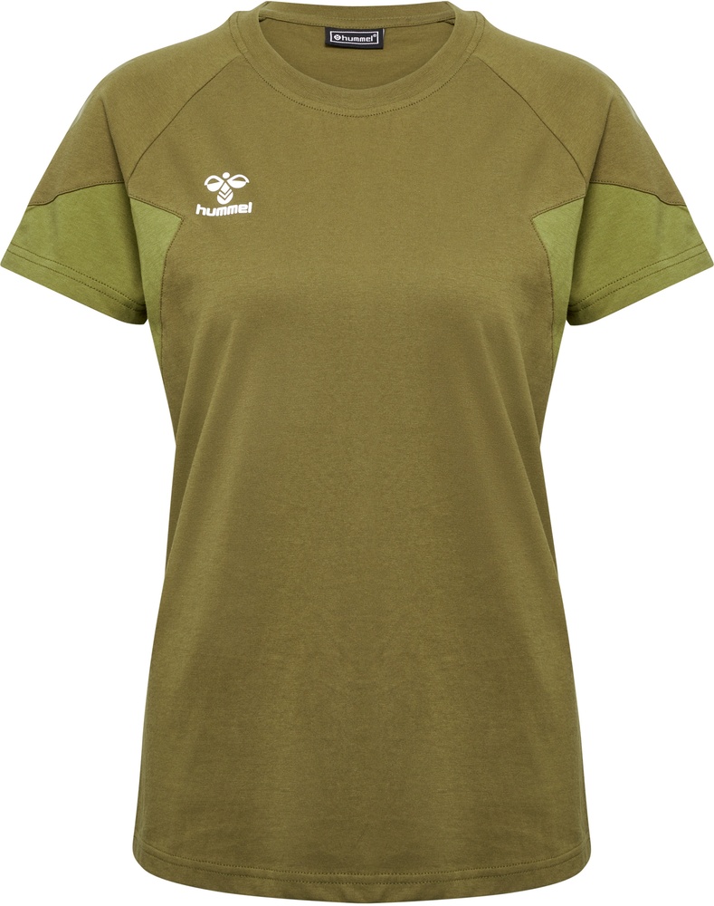 HummelDamenT-ShirtHmltravelT-ShirtSSWomanMilitaryOlive-XXL