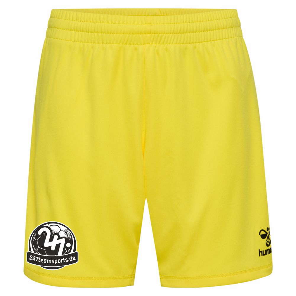 MTVGifhornDamenHummelhmlESSENTIALPolyShortsBlazingYellow-XS