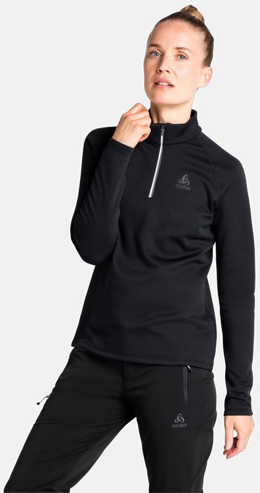 OdloDamenMidlayer12ZipBesso542471Black-L