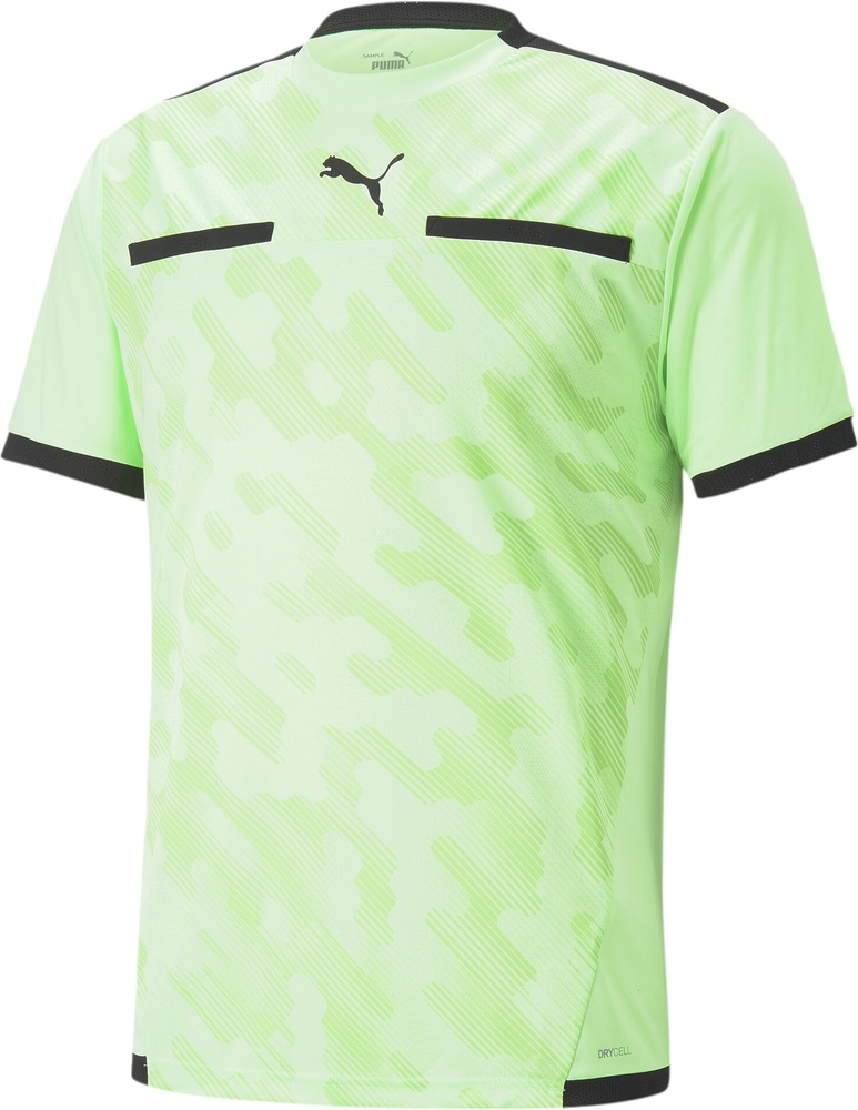 PumaTeamLIGARefereeJersey705452FizzyLime-PumaBlack-S