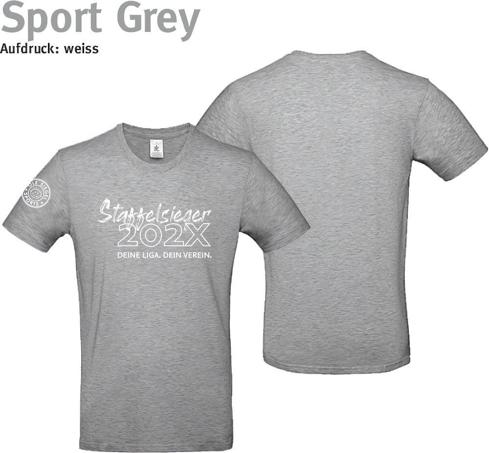 247CollectionT-ShirtStaffelsiegershirtBrushTU03TSportGreyHeather-XS