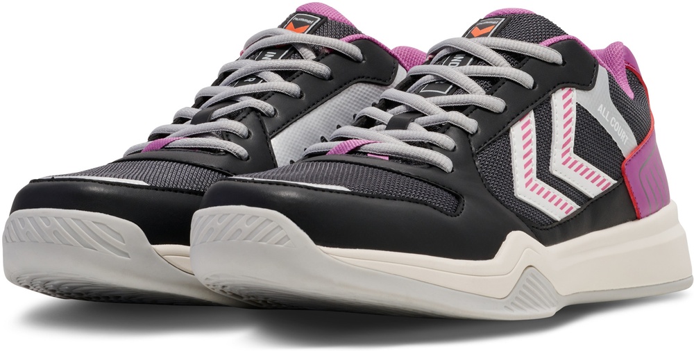 HummelDamenHallenschuhe-HandballAllCourt228237AnthraciteCattleyaOrchid-36