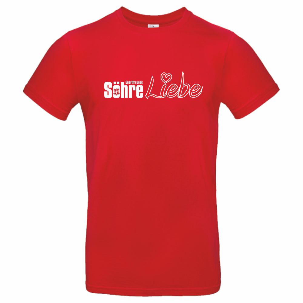 SportfreundeShreT-ShirtFashionLiebeRed-XS