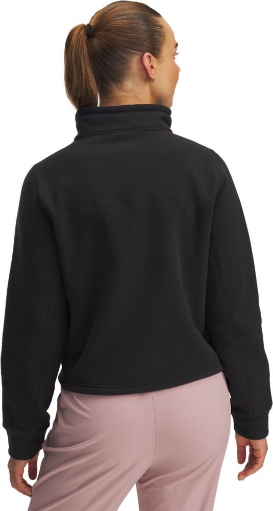 UnderArmourDamenSweatshirtWExpanseFleeceHalf-Zip1387024Black002-LUSLG