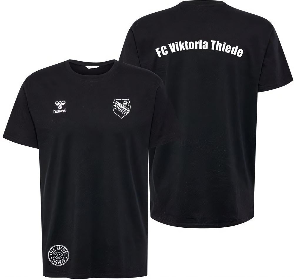 FCViktoriaThiedeDamenHummelhmlGO20CottonT-ShirtSSLady224830Black-XXL