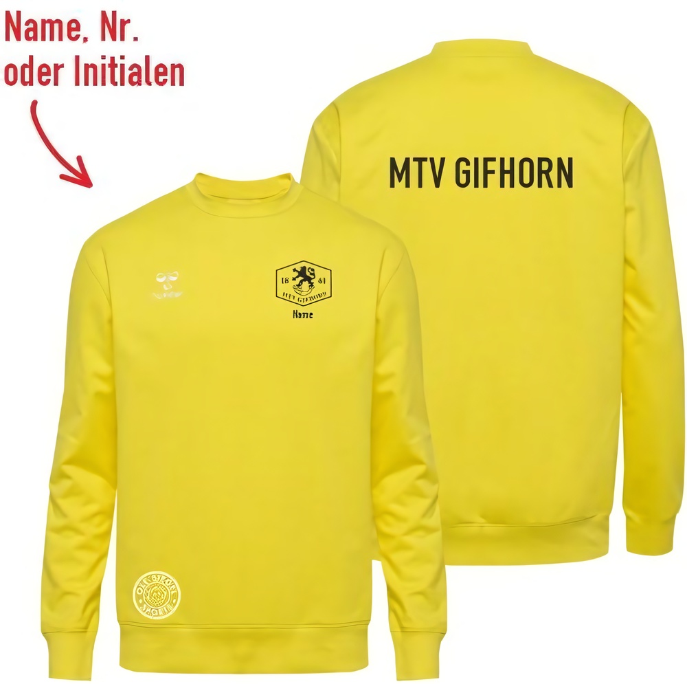 MTVGifhornHummelhmlGO20CottonSweatshirtUnisex224835BlazingYellow-XXL