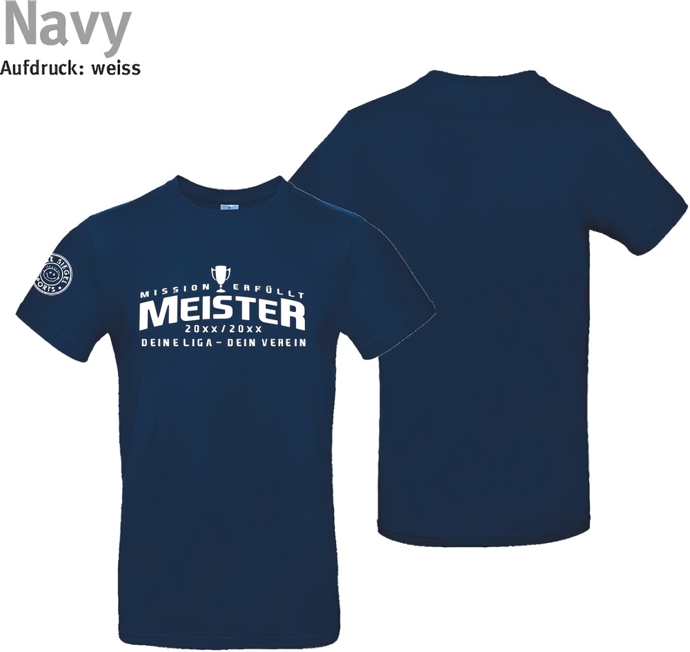 247CollectionT-ShirtMeistershirtMissionTU03TNavy-XS