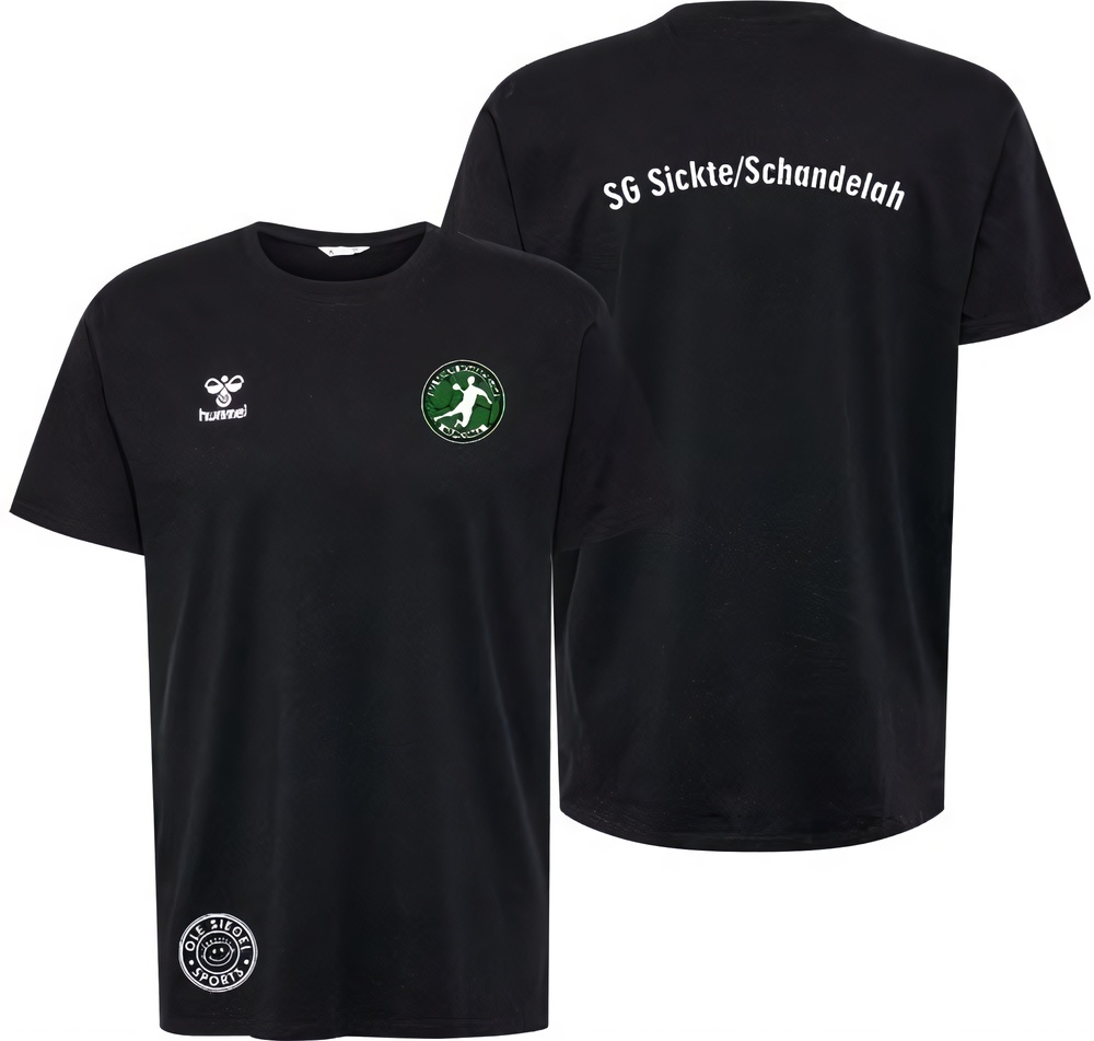 SGSickteSchandelahDamenHummelhmlGO20CottonT-ShirtSSLady224830