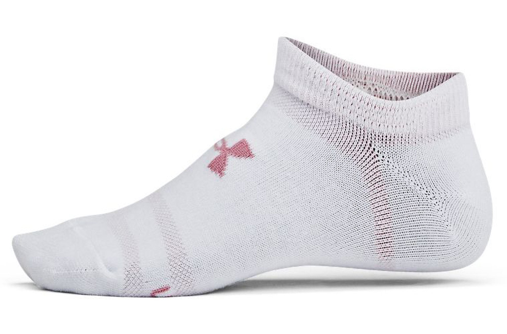 UnderArmourKinderSockenUaYthEssentialNoShow6PkRebelPink652-MUSMD