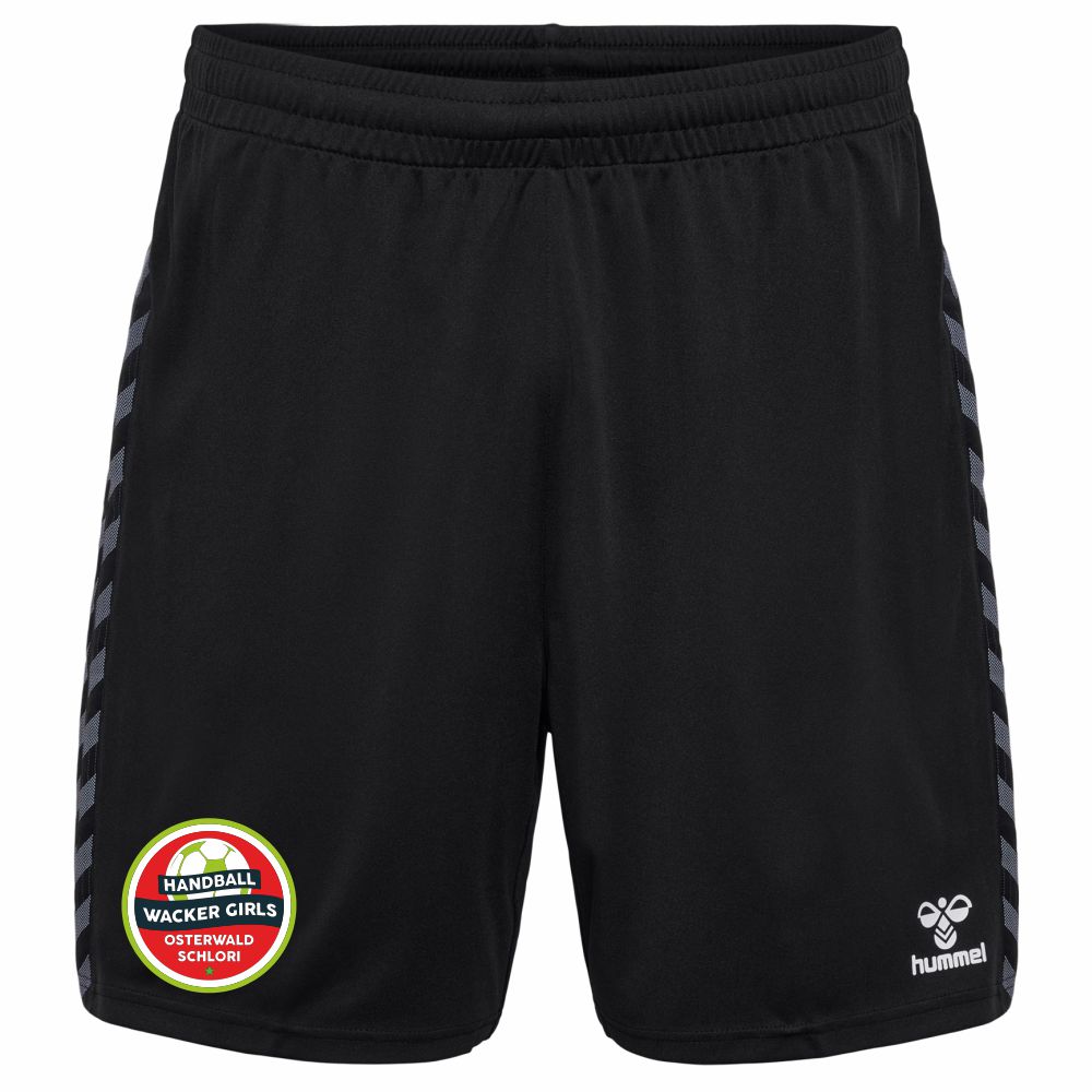 HSGWackerOsterwaldSchloRiHummelhmlAuthenticPLShortsUnisexmitVereinslogo219970L