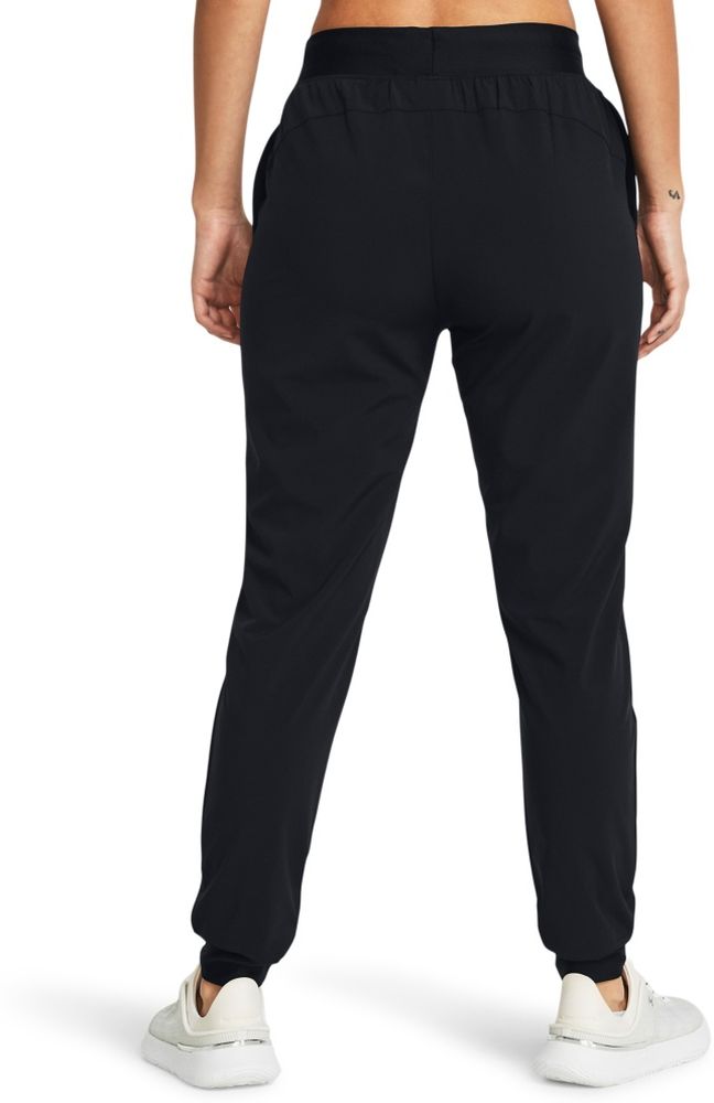 UnderArmourDamenJogginghoseUaRivalHiRiseWovenPantBlack001-LUSLG