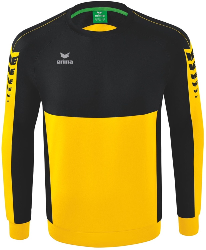ErimaSixWingsSweatshirt22-0012GelbSchwarz-116