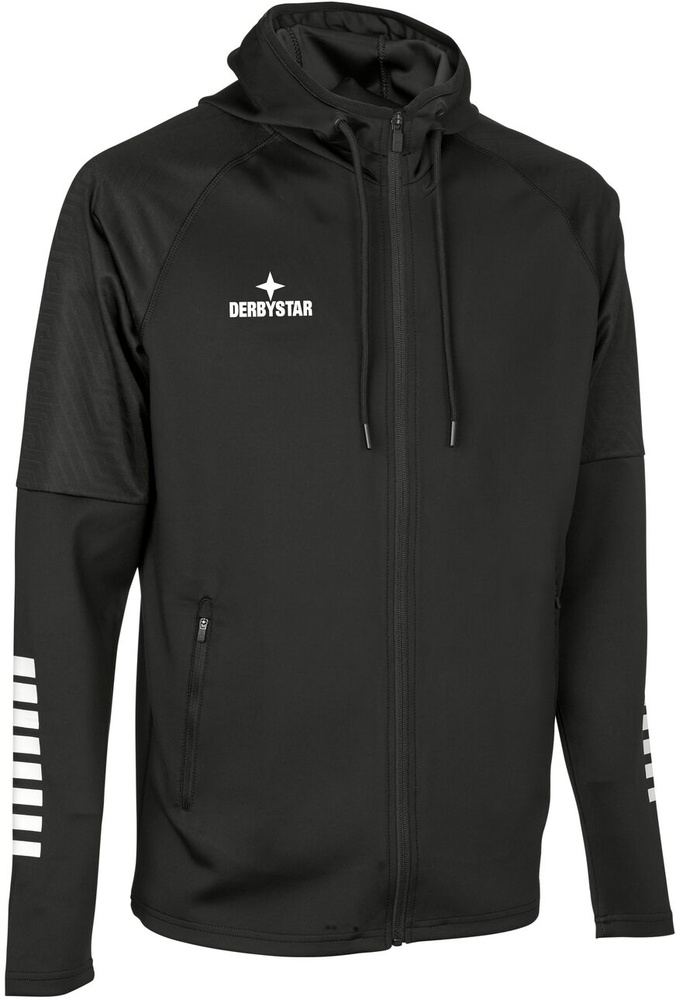 DerbystarTrainingsjackeKapuzenjackePrimoV24612042SchwarzWeiss-S