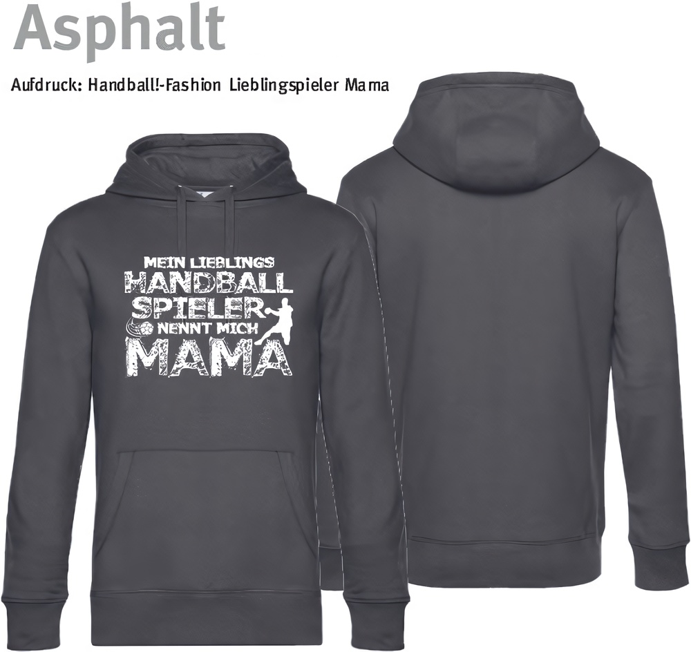 HandballFashionHoodieLieblingsspielerMamaWU02KAsphalt-XS