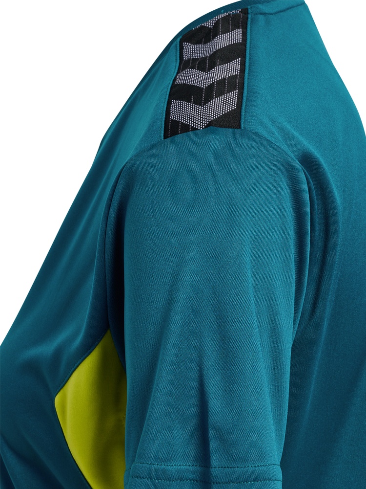HummelDamenT-ShirtHmlauthenticPlJerseySSWomanBlueCoralSulphurSpring-XXL