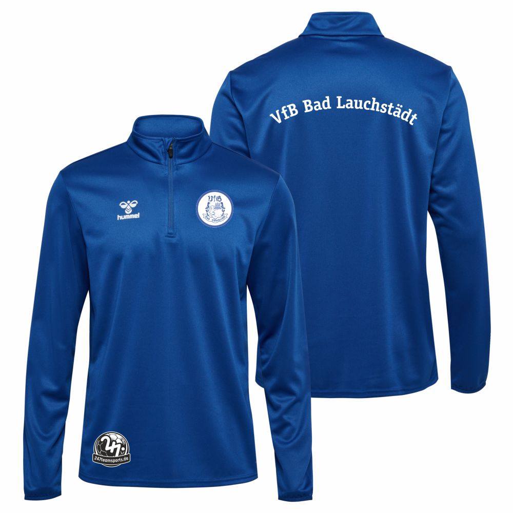 VfBBadLauchstdtHummelhmlESSENTIALPolyHalfZipSweatUnisex224545TrueBlue-L