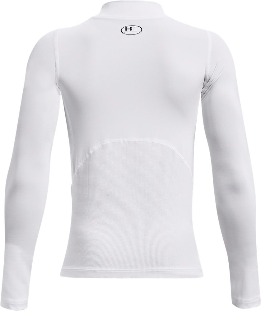 UnderArmourJungenHeatGearLangarmshirtmitStehkragenWhite-XSUSYXS