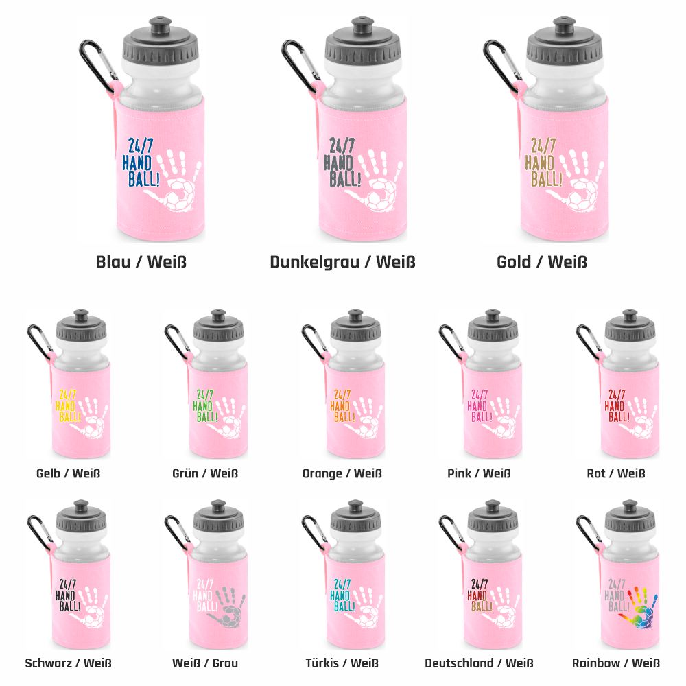 HandballCollectionTrinkflascheQD44075x7520cmClassicPink