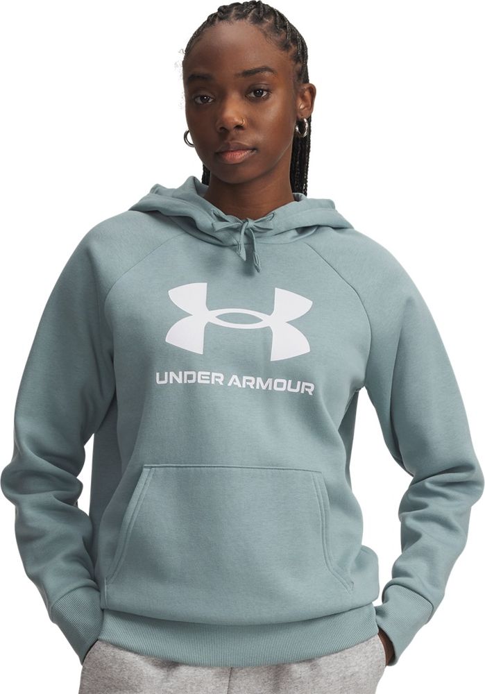 UnderArmourDamenHoodieRivalFleeceBigLogoHd1379501Green323-LUSLG